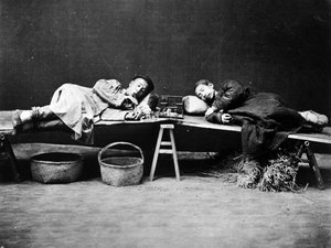 鸦片吸烟者，1875年